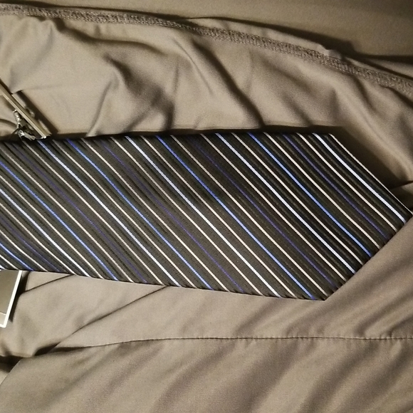 Alfani Striped Tie - Picture 1 of 14